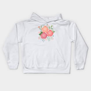 Florals Kids Hoodie